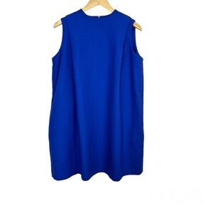Enfold Designer Blue Sleeveless Dress‎ Japan Women’s Sz 4 US/ 36 UK